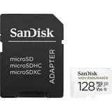 Karta Sandisk Hight Endurance (rejestratory i monitoring) microSDXC 128GB V30 z adapterem