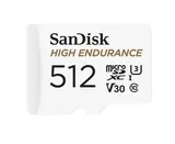 Karta Sandisk Hight Endurance (rejestratory i monitoring) microSDXC 512GB V30 z adapterem