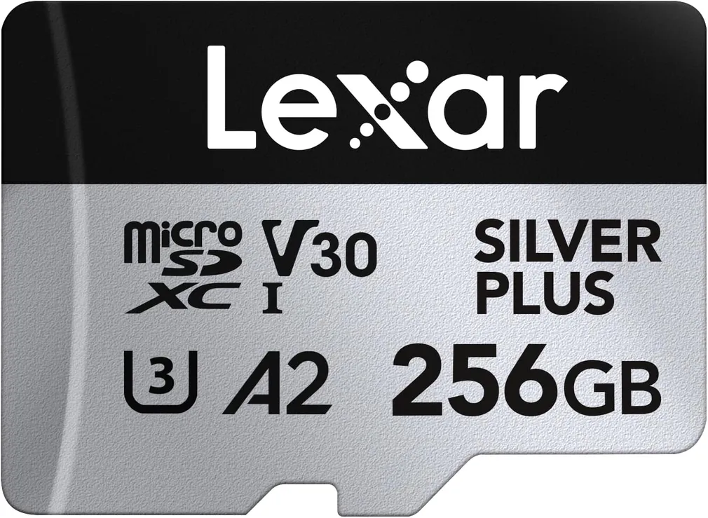 Lexar microSDXC Professional SILVER Plus UHS-I/U3/A2/4K R205/W150 (V30) 256GB