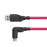 Kabel fotograficzny Mathorn MTC-201M 2m 10Gbps 60W USB A-C90 Magenta