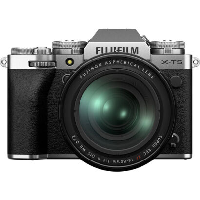 Fujifilm X-T5 + 16-80 mm srebrny + GWARANCJA 3 LATA !