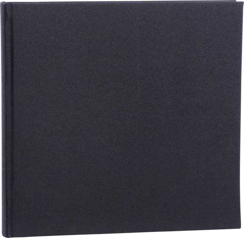 Focus Base Line Canvas Album 26x25 Black