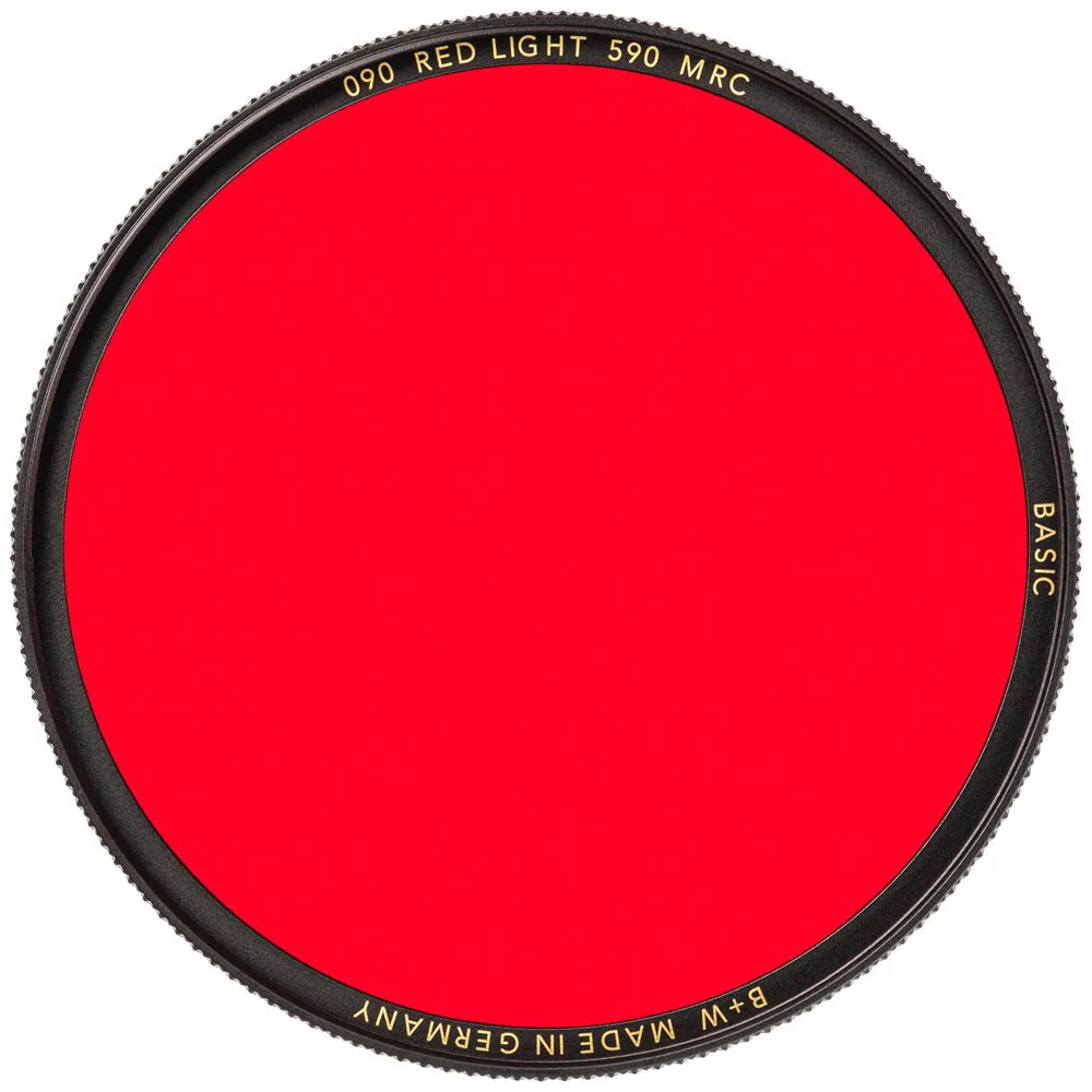 Filtr czerwony B+W Basic 090 Red Light 590 MRC 1102681 58mm