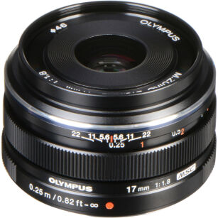 Olympus M.Zuiko 17 mm f/1.8 czarny + RATY 0% + CASHBACK 450zł