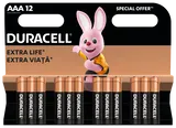 Alkaliczne Baterie Duracell LR03 / AAA Basic 12 szt. - 4