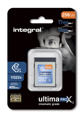 Karta Integral CFExpress UltimaPro X2 256GB Type B 11322x