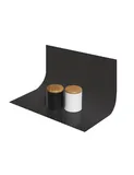 GlareOne tło PVC 50x50cm - czarne, lustrzane