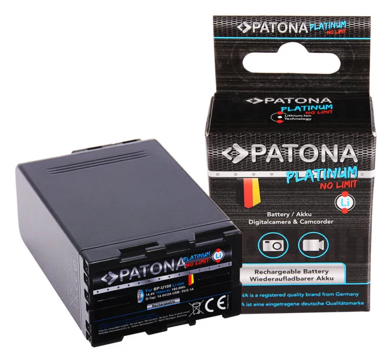 Akumulator Patona Platinum BP-U100 2X D-TAP I USB