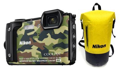 Nikon W300 moro + plecak wodoodporny NIKON