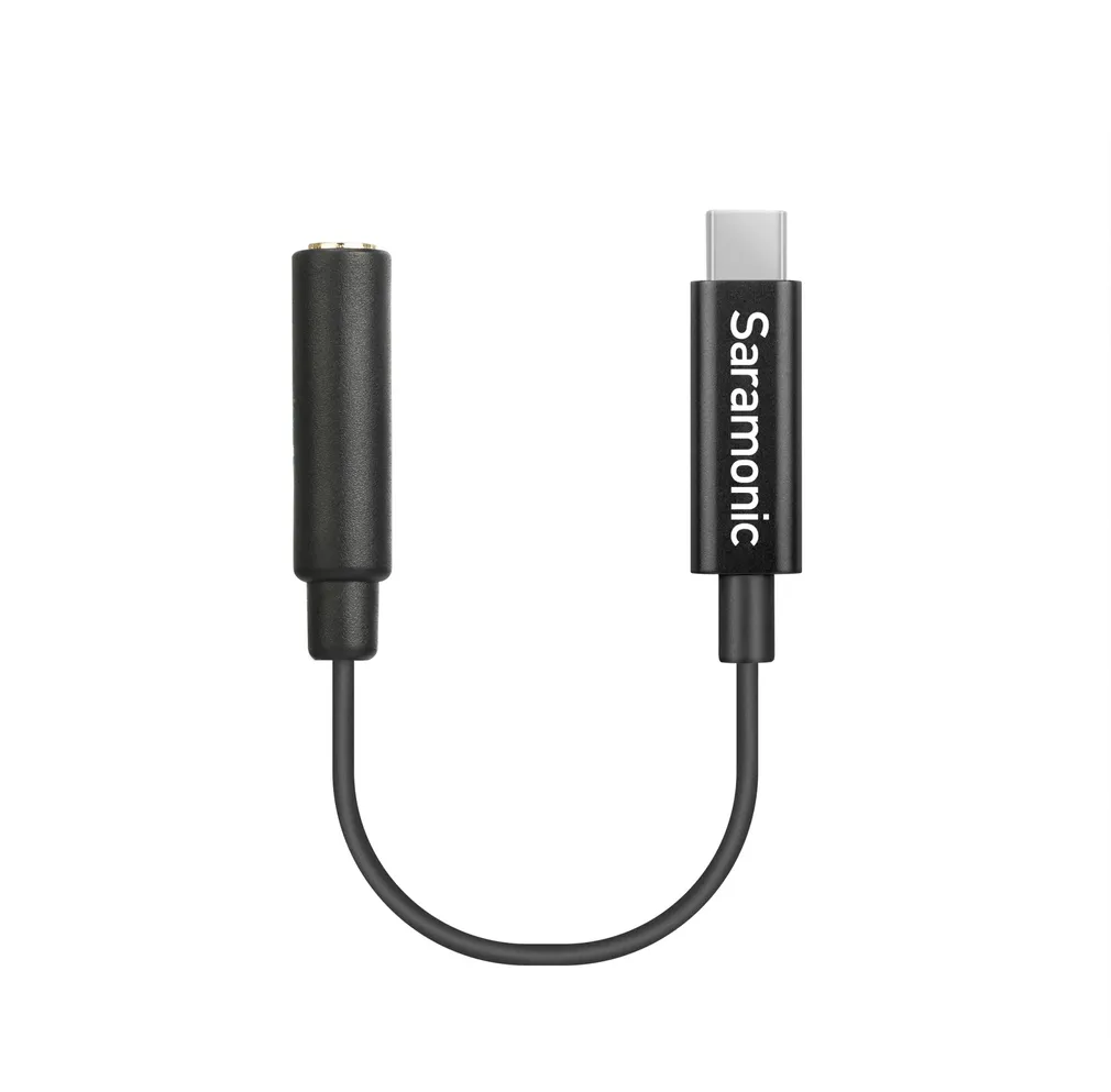 Adapter Saramonic SR-C2003 - mini Jack / USB-C