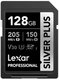 Karta pamięci Lexar SDXC Professional SILVER Plus 1066x UHS-I/U3/A2/4K R205/W150 (V30) 128GB