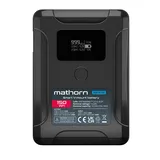 Bateria Mathorn MB-V150 10500mAh PD65W OLED USB-C 150Wh V-mount + 2 sztuka 25% taniej