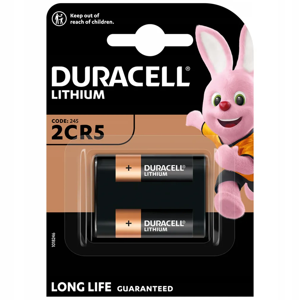 1x Litowe Baterie Specjalistyczne 245 Fotografia Duracell