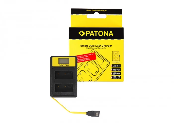 Patona ładowarka Smart DUAL LCD NP-W126