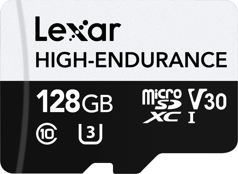 Lexar microSDXC High-Endurance UHS-I/U3/10 R100/W45 (V30) 128GB