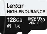 Lexar microSDXC High-Endurance UHS-I/U3/10 R100/W45 (V30) 128GB