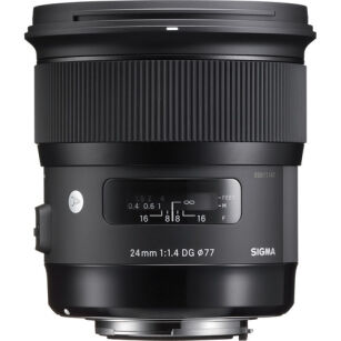 Sigma 24 mm f/1.4 DG HSM ART Canon + FILTR UV MARUMI + 3 LATA GWARANCJI - BLACK FRIDAY