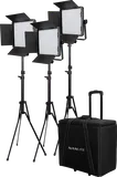 Kit Nanlite 3 light kit 600CSA w/Trolley Case & Light Stand