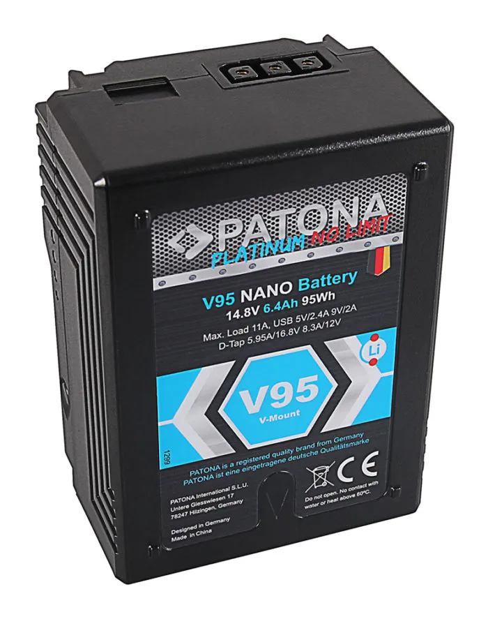 Patona Platinum Nano Akumulator V95 95WH V-lock