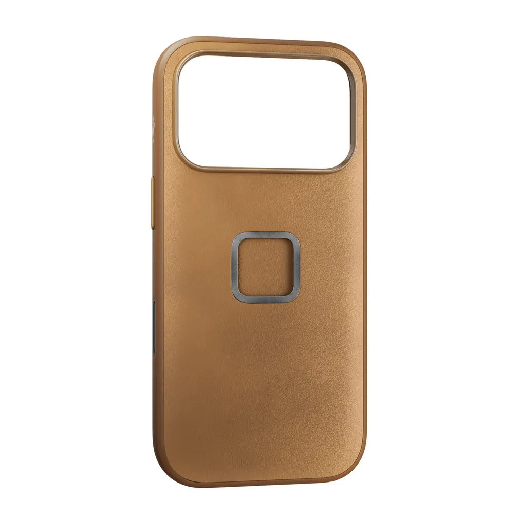 Peak Design Mobile Everyday Clarino Case iPhone 17 Pro Tan - brązowy