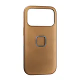 Peak Design Mobile Everyday Clarino Case iPhone 17 Pro Tan - brązowy