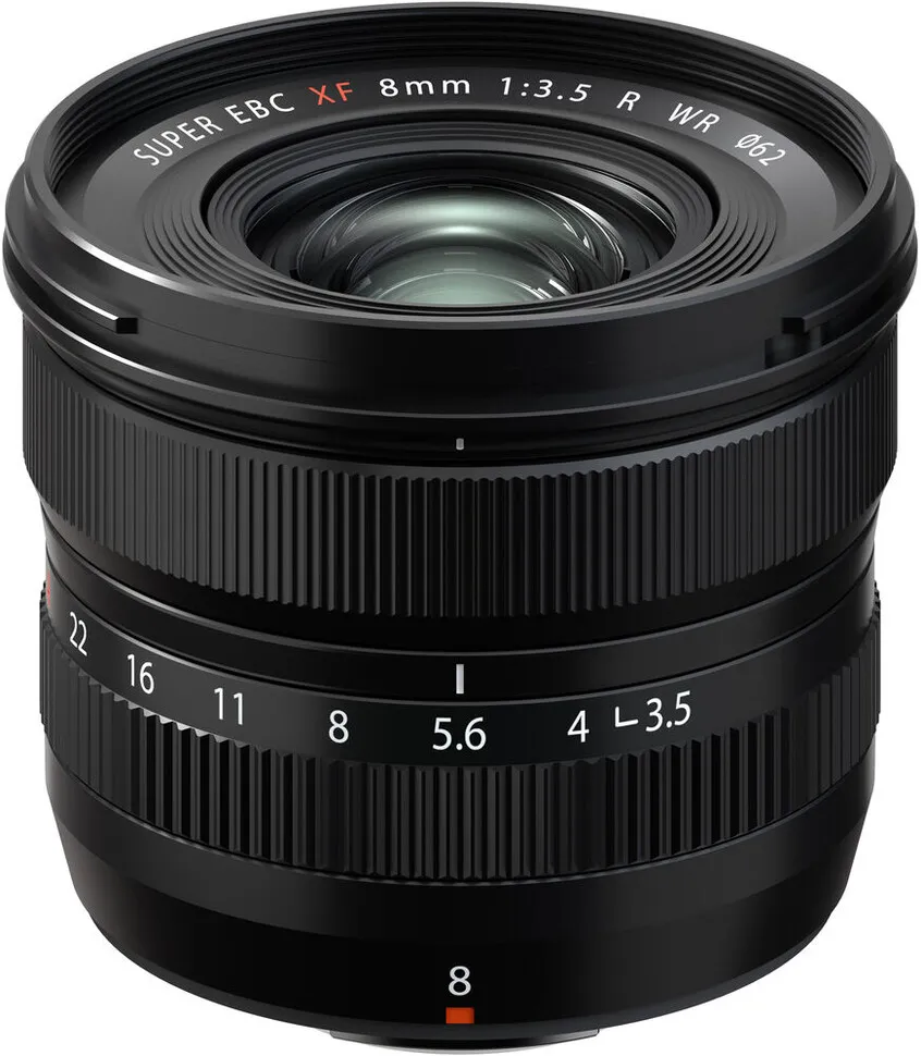 Fujifilm Fujinon XF 8 mm F/3.5 R WR + RATY 10x0%