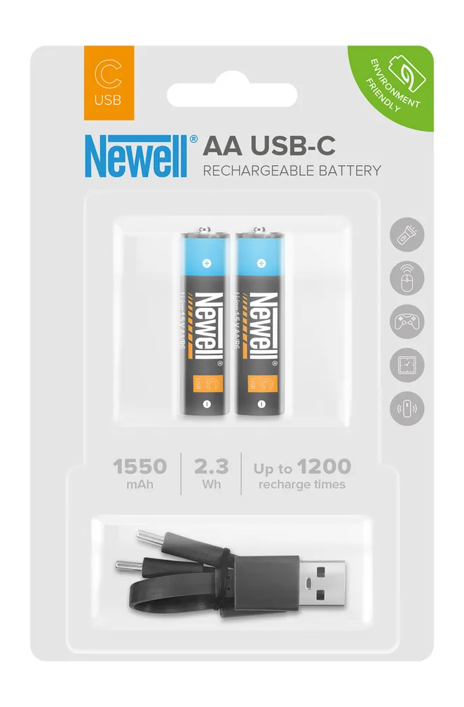 Akumulator Newell AA USB-C 1550 mAh 2 szt. blister
