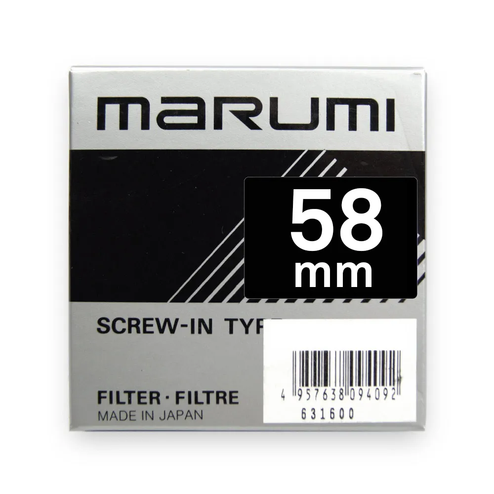 Marumi filtr Creation polaryzacyjny/szary ND16 58mm