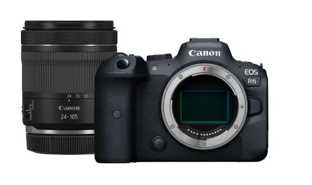 Canon EOS R6 + RF 24-105mm F/4-7.1 + karta SANDISK 128GB  GRATIS + RATY 10x0%