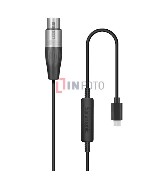Kabel audio Saramonic UTC-XLR - XLR (żeński) / USB-C