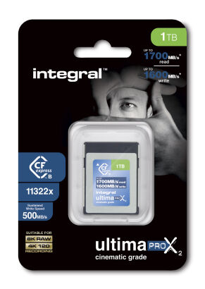 Karta Integral CFExpress UltimaPro X2 1TB Type B 11322x