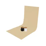 GlareOne tło PVC 60x130 cm - brzoskwiniowe - 2