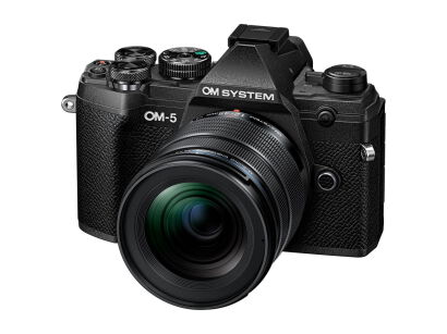 OM SYSTEM OM-5 czarny + ED 12-45 mm F4 Pro + CASHBACK 675 zł + ZESTAW MARUMI + RATY 0%