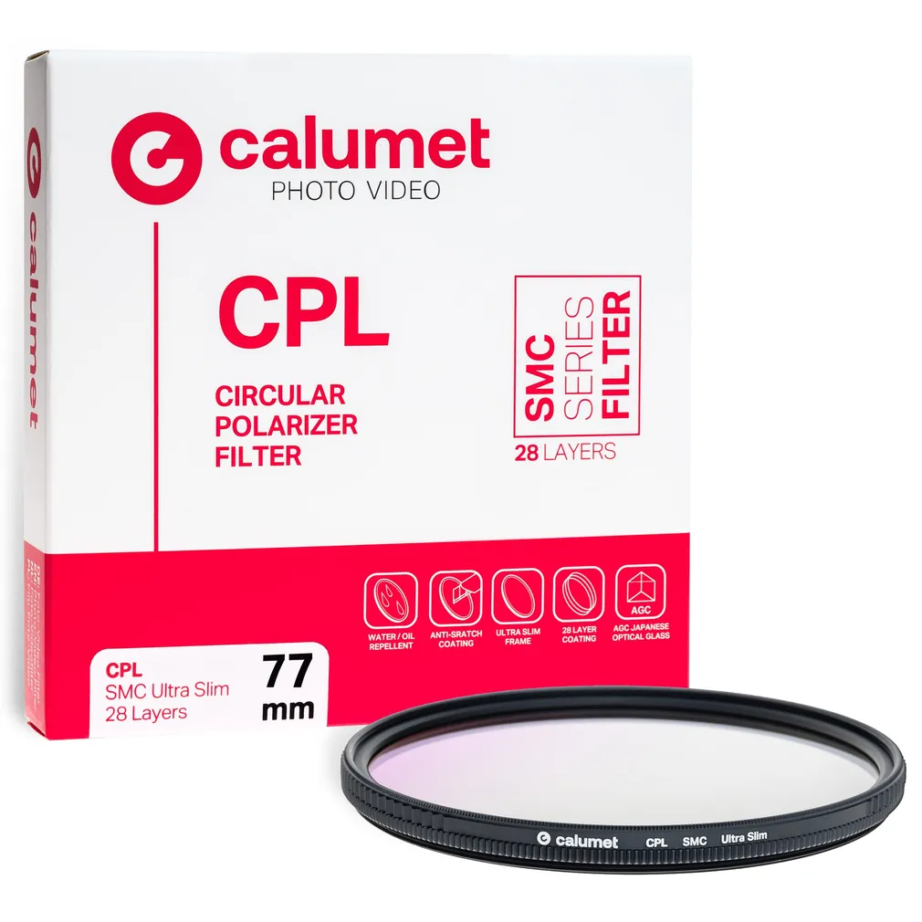 Calumet Filtr CPL SMC 77 mm Ultra Slim 28 Layers