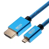 Kabel Mathorn MVC-40AD HDMI - HDMI 2.0 4K 60Hz 18Gbps 40cm