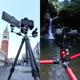 Leofoto LY-224C+LH-25(Black) CNC statyw sekcje 22/19/16/13MM - 5