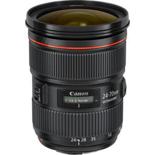 Canon EF 24-70 mm f/2.8L II USM + Filtr Marumi - Zwrot 920zł w promocji Cashback! 