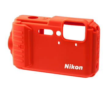Nikon silikonowa osłona na aparat AW130 - pomarańczowa