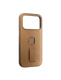 Peak Design Mobile Everyday Clarino Loop Case iPhone 17 Pro Tan - brązowy