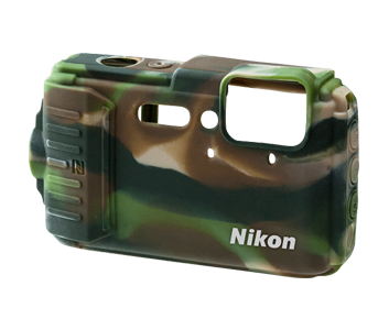 Nikon silikonowa osłona na aparat AW130 - moro