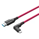 Kabel fotograficzny Mathorn MTC-501M 5m 10Gbps 60W USB A-C90 Magenta