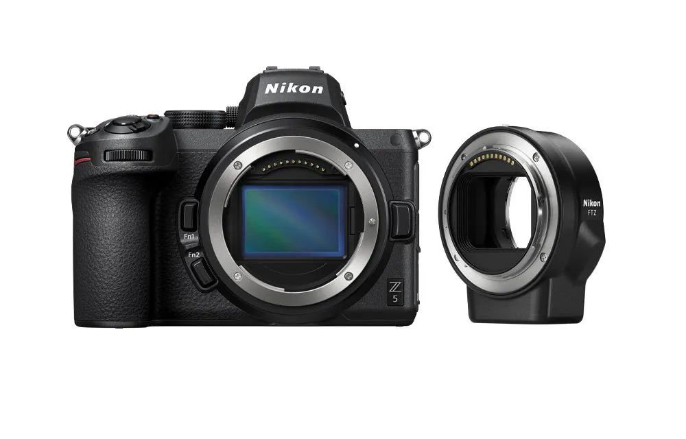 Nikon Z5 + adapter FTZ II + RABAT 500 ZŁ W SKLEPIE + DODATKOWY AKU.NEWELL EN-EL15c USB-C GRATIS (189zł) - RATY 10X0%