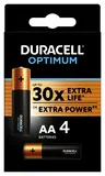 Alkaliczne Baterie Duracell Optimum AA / LR6 4 szt.