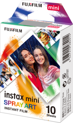 Fujifilm wkład Instax Mini Spray Art 10 sztuk - ŚWIĄTECZNA PROMOCJA