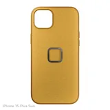 Peak Design Mobile Etui Everyday Case Fabric iPhone 15 Plus - Żółte