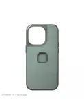 Peak Design Mobile Etui Everyday Case Fabric iPhone 14 Pro - Szarozielone