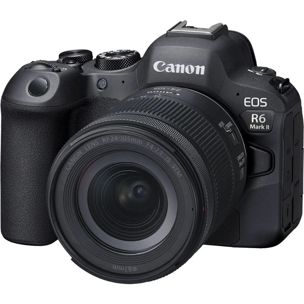 Canon EOS R6 Mark II + 24-105 mm f/4-7.1 IS STM + RABAT 1500 ZŁ NA OBIEKTYWY RF + AKUMULATOR PATONA LP-E6NH (215ZŁ) - RATY 10X0%