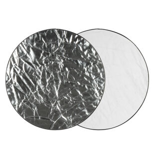 GlareOne Blenda 2w1 srebrno biała, 60cm