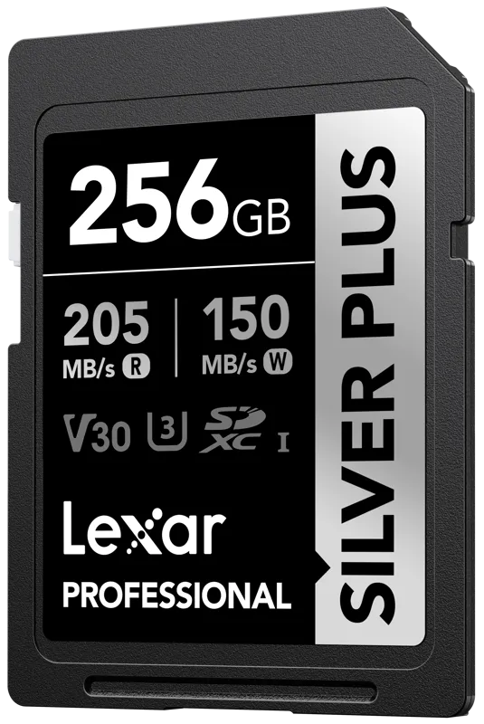 Lexar SDXC Professional SILVER Plus 1066x UHS-I/U3/A2/4K R205/W150 (V30) 256GB