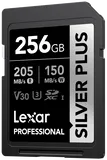 Lexar SDXC Professional SILVER Plus 1066x UHS-I/U3/A2/4K R205/W150 (V30) 256GB